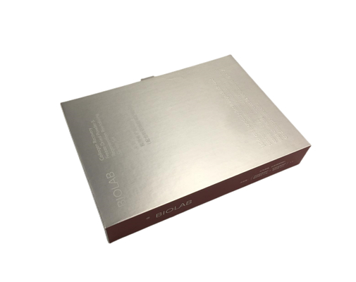 Hộp bao bì tinh chất sản phẩm chăm sóc da tùy chỉnh thương hiệu với bao bì kết cấu tốt hơn
