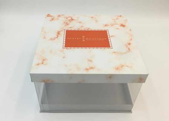 Hộp bao bì sô cô la 200x100x80mm Hộp giấy Kraft sô cô la có dải phân cách