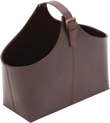 Hộp lưu trữ quà tặng giỏ xách tay bằng da cho rượu / tạp phẩm / quà tặng ngày lễ