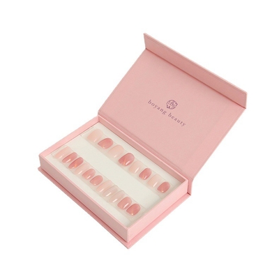 Biểu trưng tùy chỉnh sang trọng Giấy in rỗng Mỹ phẩm sơn móng tay Gel chăm sóc móng tay Hộp chai
