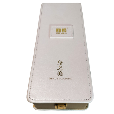 Hộp đựng đồ bằng bìa cứng Hộp trang sức bằng da nhung được in Hộp bao bì quà tặng bằng da sang trọng có dây kéo