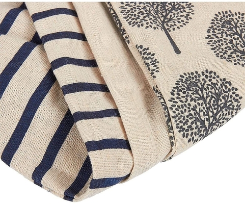 Túi vải cotton Canvas có thể tái sử dụng cho cửa hàng tạp hóa, Mua sắm 15x16,5 inch