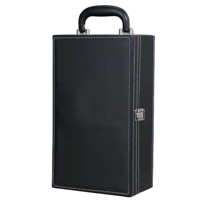 giá tốt Hình chữ nhật Chai rượu vang đỏ Hộp quà tặng Biểu trưng tùy chỉnh 35,2x27x11,5cm trực tuyến