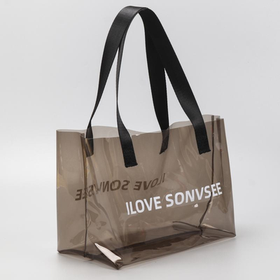 giá tốt Túi mua sắm tote trong suốt Holograhicp Túi tote PVC trong suốt trực tuyến