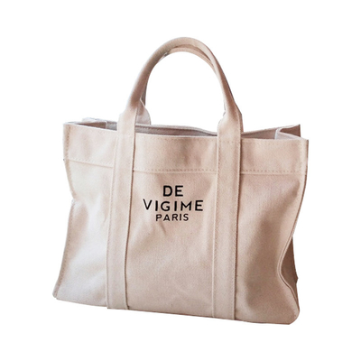 giá tốt 12oz 16oz Vải bông dày 16oz Túi xách vải cotton in logo cho phụ nữ trực tuyến