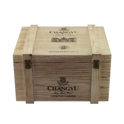 giá tốt Hộp đựng rượu bằng gỗ cá nhân hóa rượu Whisky lớn trực tuyến